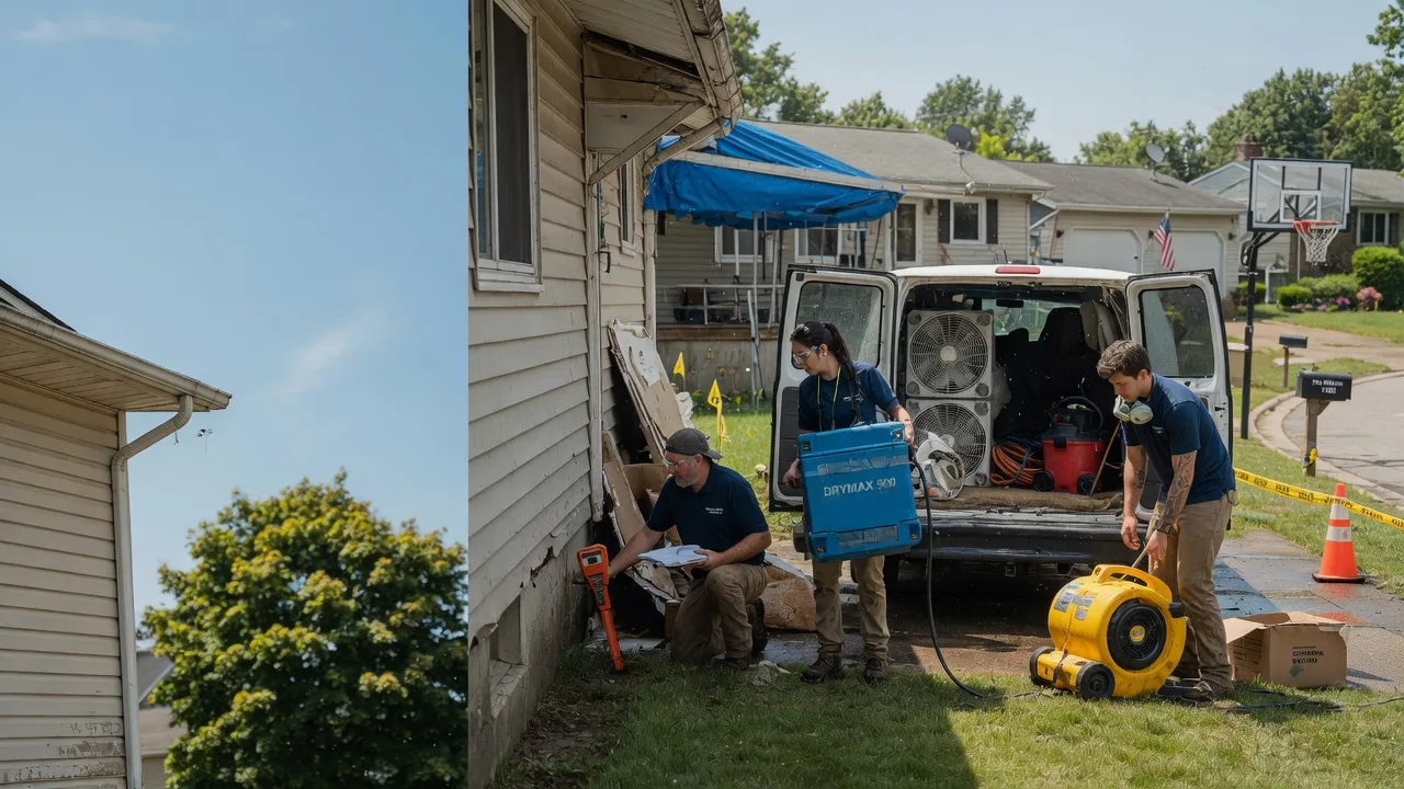 Ceiling Leak Cleanup in Oconto Falls, WI near me